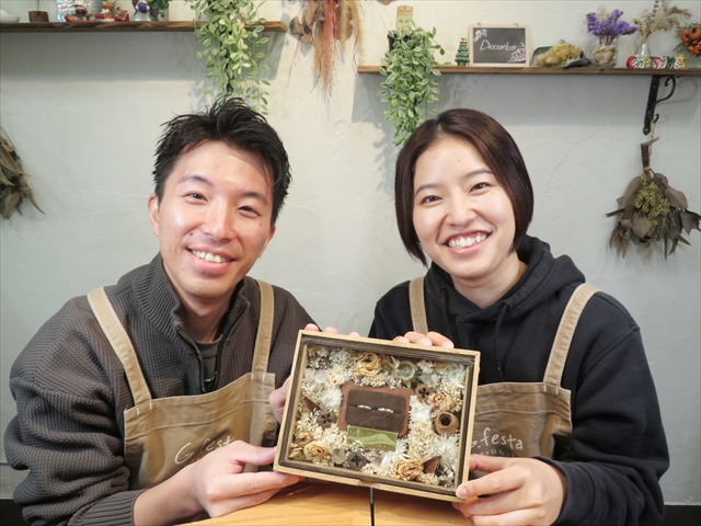指輪を手作りした先輩カップル 静岡県浜松市　Ｒさん・Ａさん