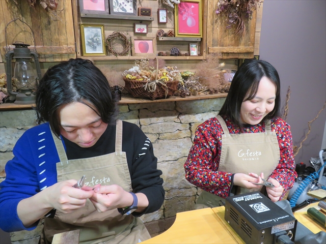 大阪府大阪市　Yさん・Aさんの指輪のワックス