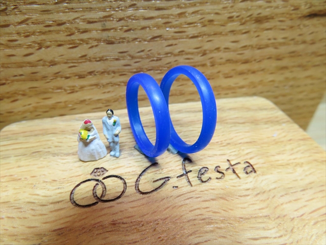 愛知県名古屋市　Jさん・Yさんの指輪のワックス