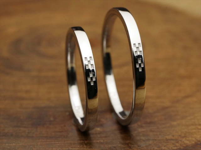 手作り指輪制作事例 三重県四日市市　Ｈさん・Ａさん