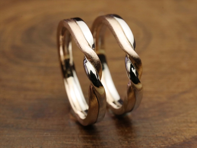愛知県名古屋市　Cさん・Mさんの手作り指輪
