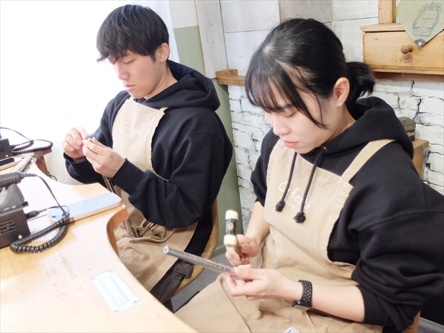 愛知県名古屋市　Ｔさん・Ａさんの指輪のワックス