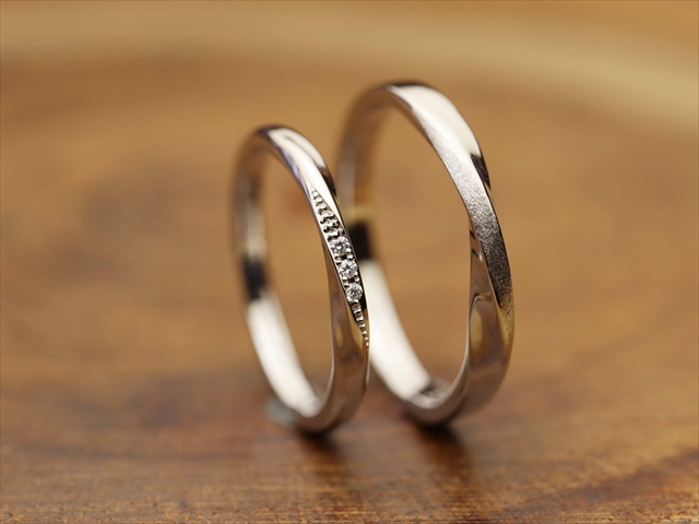 手作り指輪制作事例 静岡県静岡市　Ｔさん・Ｓさん
