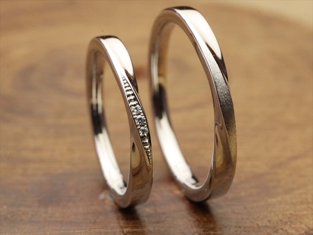 愛知県岡崎市　Rさん・Mさんの手作り指輪