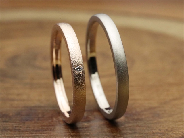 手作り指輪制作事例 静岡県浜松市　Mさん・Aさん