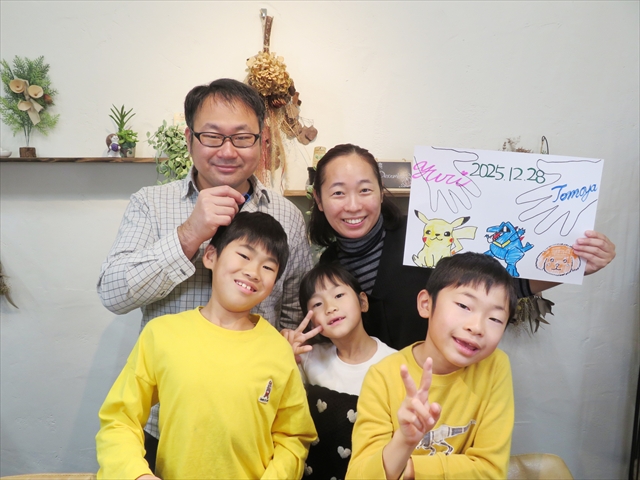 指輪を手作りした先輩カップル 静岡県浜松市　Tさん・Yさん