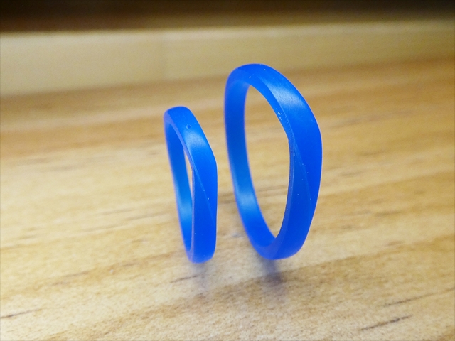 愛知県知立市　Sさん・Tさんの指輪のワックス