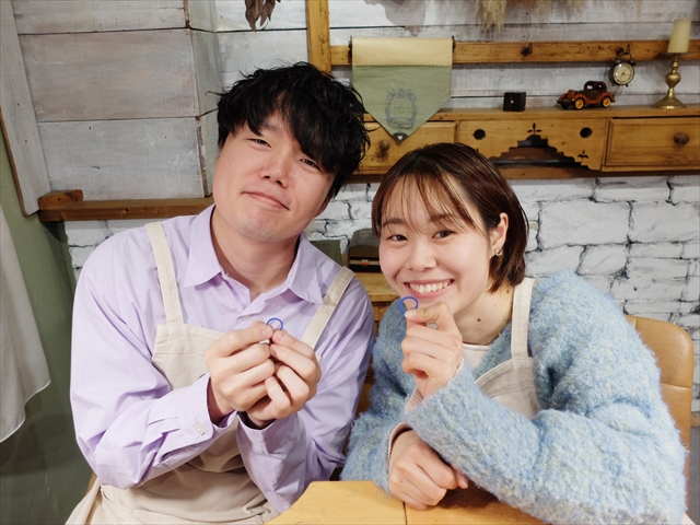 指輪を手作りした先輩カップル 愛知県名古屋市　Dさん・Mさん