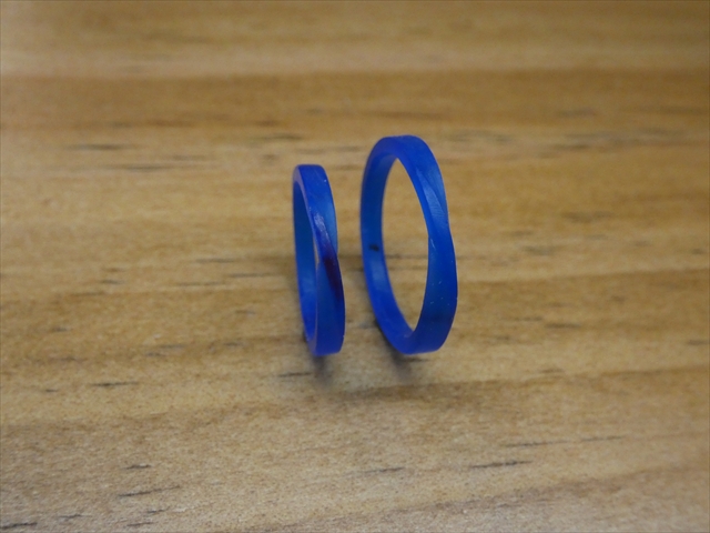 愛知県岡崎市　Rさん・Mさんの指輪のワックス