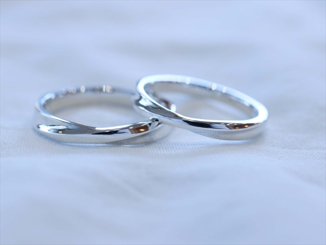岐阜県岐阜市　Hさん・Nさんの手作り指輪
