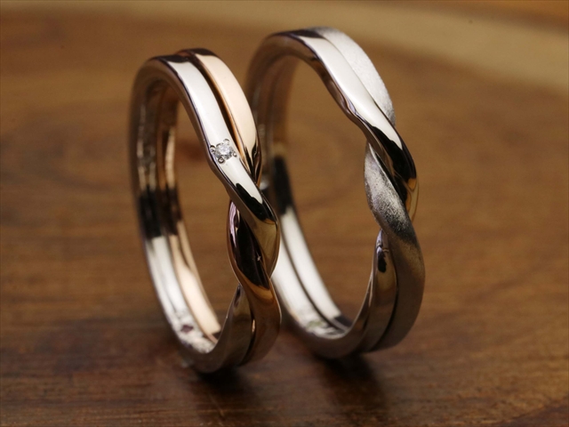 手作り指輪制作事例 大阪府堺市　Yさん・Cさん