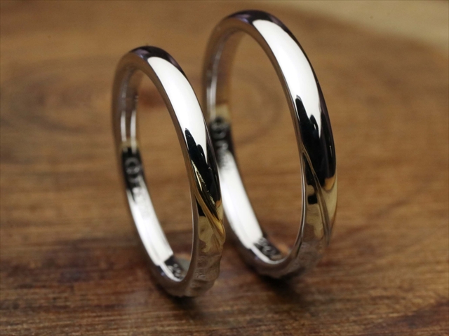 愛知県岡崎市　Ｋさん・Ａさんの手作り指輪