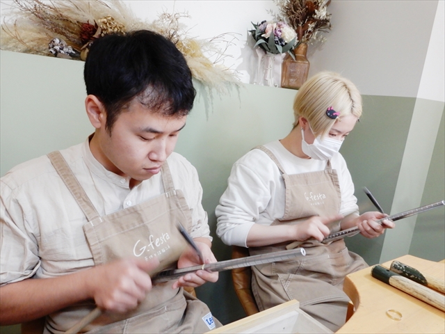 愛知県名古屋市　Ｔさん・Ｔさんの指輪のワックス