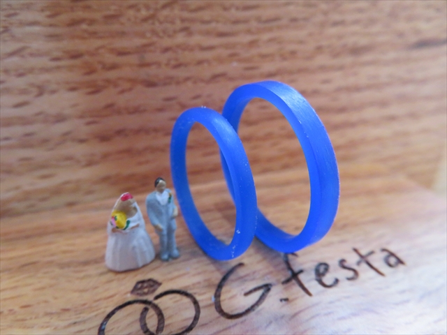 岐阜県岐阜市　Ｔさん・Ｈさんの指輪のワックス