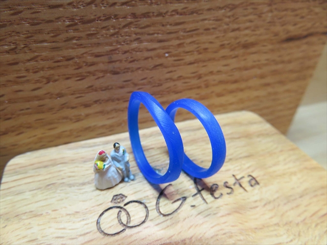 愛知県一宮市　Ｋさん・Ｒさんの指輪のワックス