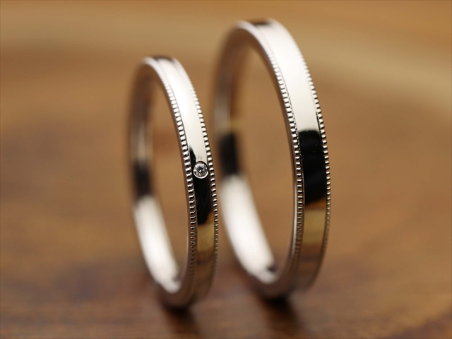 岐阜県岐阜市　Ｔさん・Ｈさんの手作り指輪