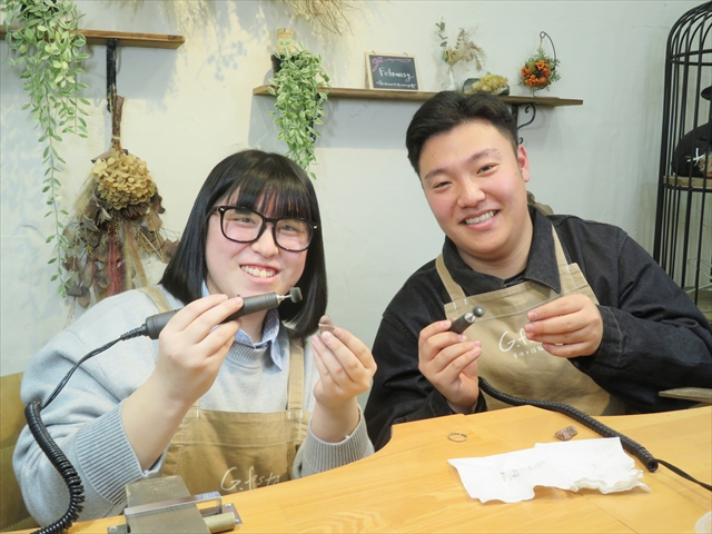 静岡県浜松市　Ｒさん・Ｓさんの指輪のワックス