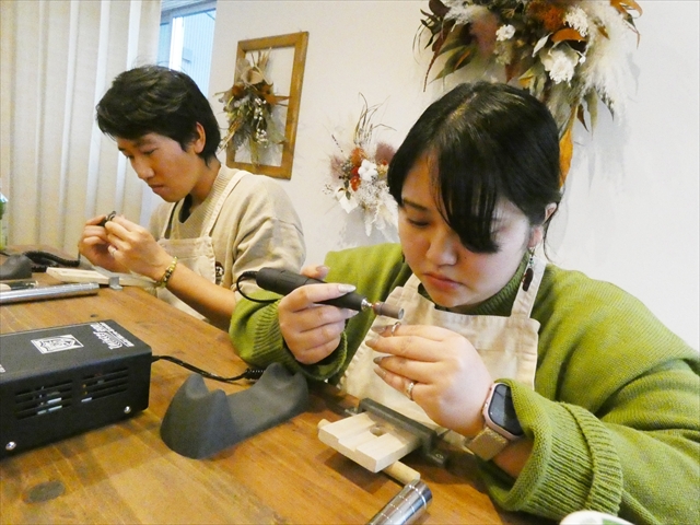 愛知県安城市　Ｔさん・Ｋさんの指輪のワックス