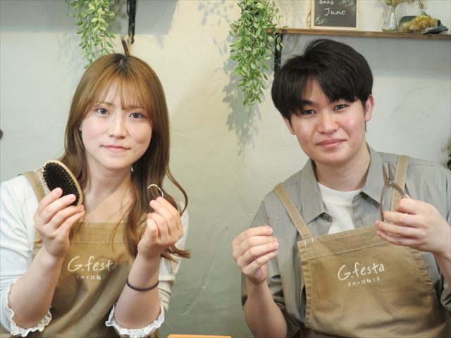 指輪を手作りした先輩カップル 静岡県浜松市　Ｔさん・Ｍさん
