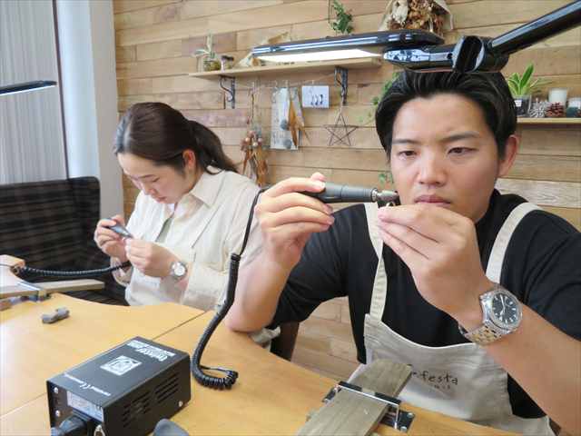 三重県津市　Ｓさん・Ｋさんの指輪のワックス