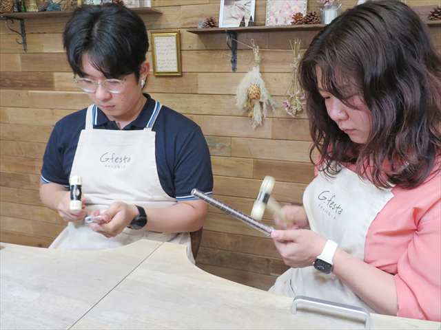 三重県いなべ市　Rさん・Nさんの指輪のワックス