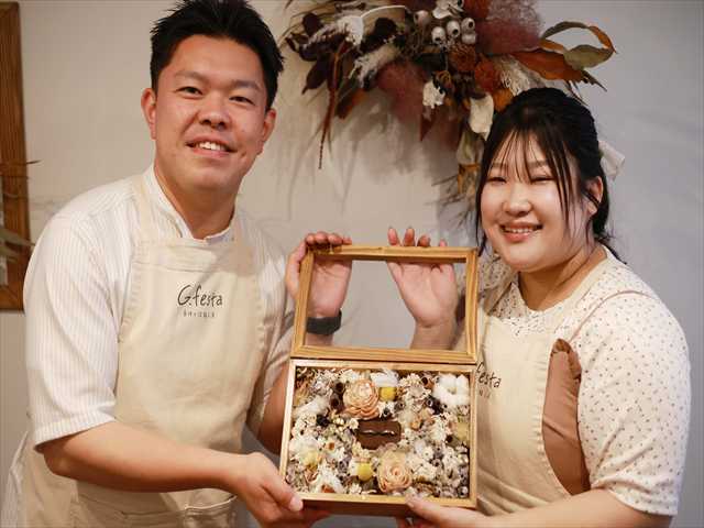 指輪を手作りした先輩カップル 愛知県安城市　Yさん・Kさん