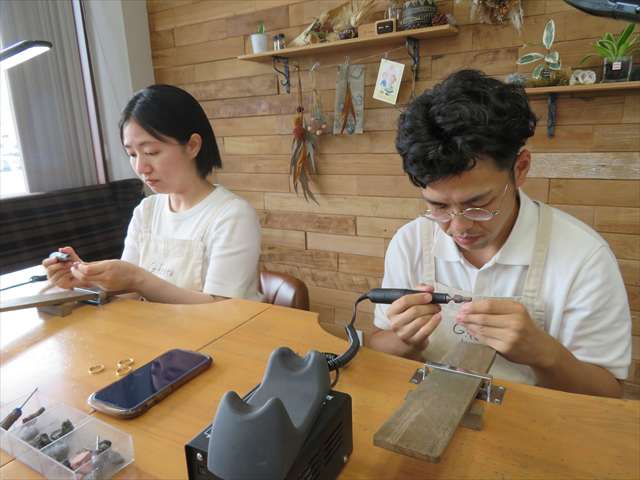 三重県三重郡市　Ｔさん・Ｙさんの指輪のワックス