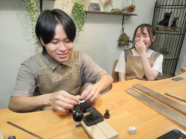 静岡県浜松市　Ｈさん・Hさんの指輪のワックス